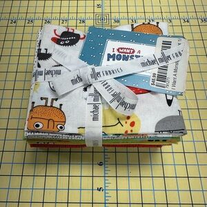 I Want a Monster Fabric Bundle - Multicolor